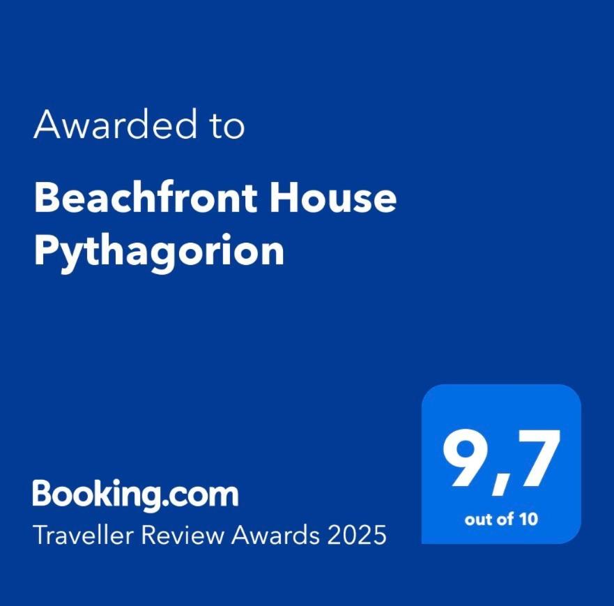 Beachfront House Pythagorion Zewnętrze zdjęcie